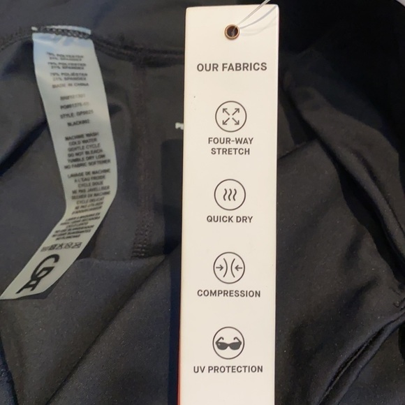 Good American black high rise colorblock leggings - Picture 8 of 8